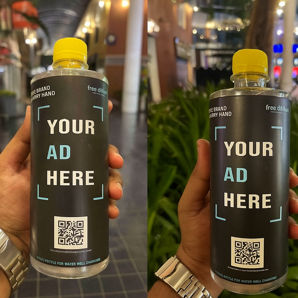 Free Drinks Branding Banner